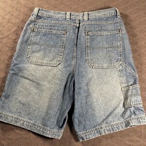Sonoma Life Style Mens Denim‎ Carpenter Shorts Size 33 Blue Cotton